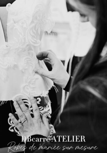 Création de robes de mariée DBcarré Atelier